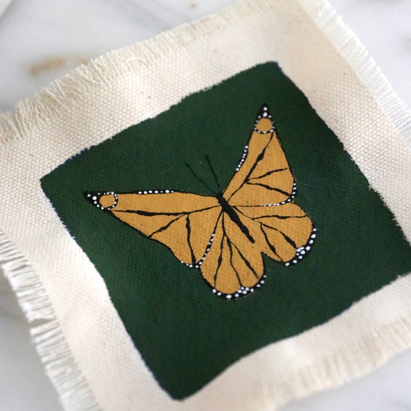 Monarch Butterfly Linen No. 03