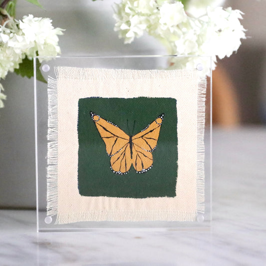 Monarch Butterfly Linen No. 03