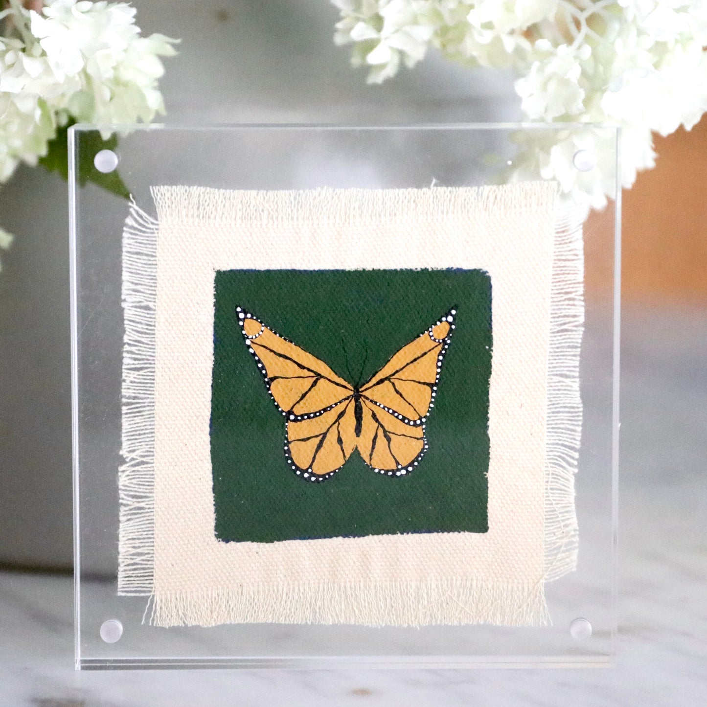 Monarch Butterfly Linen No. 04